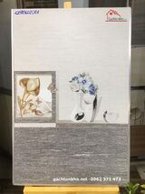 Gạch ốp tường giả gỗ bóng mờ 30x60