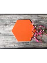 Gạch lục giác trang trí màu cam Quận 4