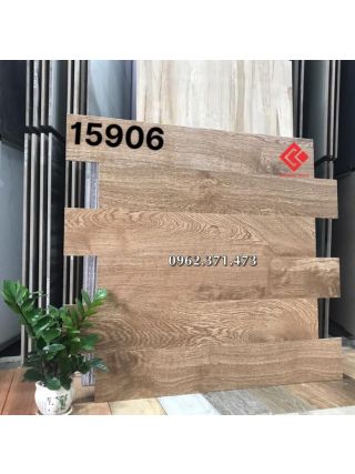 Gạch gỗ 15x90 viglacera màu nâu nhạt dán tường