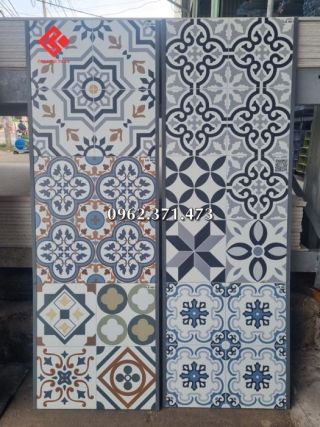 Gạch bông giá rẻ lát nền resort