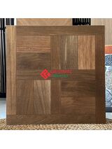 Gạch 60x60 mờ vân gỗ ghép cổ điển