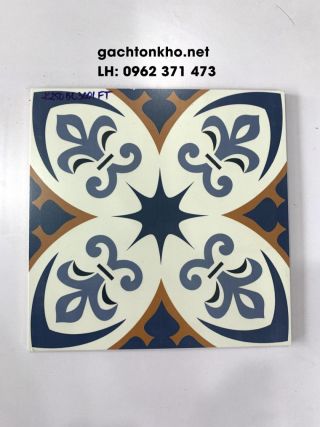 Gạch bông lót quán cafe 30x30 cổ điển