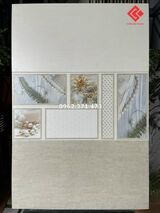 Gạch 30x60 Ý mỹ men mờ vàng kem