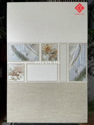 Gạch 30x60 Ý mỹ men mờ vàng kem