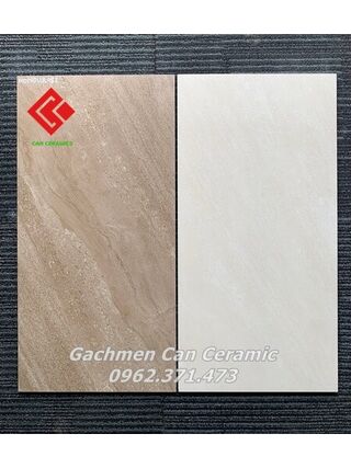 Gạch 30x60 mờ màu vàng đất vân đá ốp lát