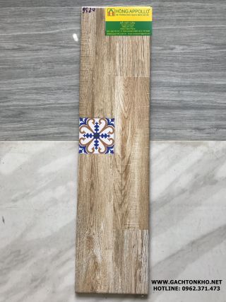 Gạch giả vân gỗ 15x60 PRIME tồn kho cao cấp 9504