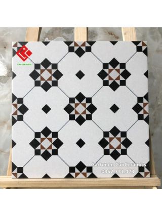 Gạch hoa văn 40x40 cổ điển Mikado