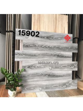 Gạch giả vân gỗ 15x90 cm màu xám đẹp 02