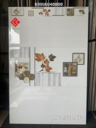 Gạch bóng kiếng 40x80 phòng khách HAU4080