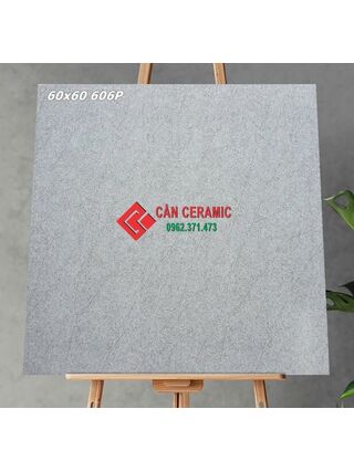 Gạch 60x60 mờ xám ghi lát nền 606p