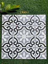 Gạch bông lát nền quán ăn 40x40 lx401