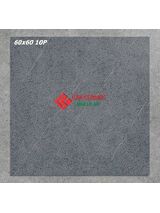 Gạch 60x60 mờ xám ghi đậm vân đá tự nhiên 10p