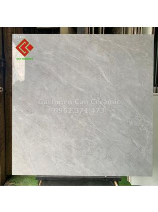 Gạch 80x80 Prime bóng kiếng vân đá xám nhạt