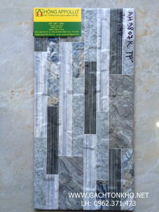 Gạch ốp tường trang trí 20x40 3D cao cấp tồn kho AH9807KTP