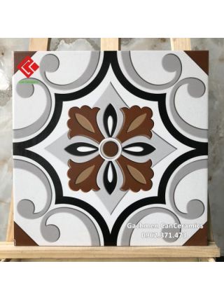 Gạch bông cổ điển 40x40 đơn sắc