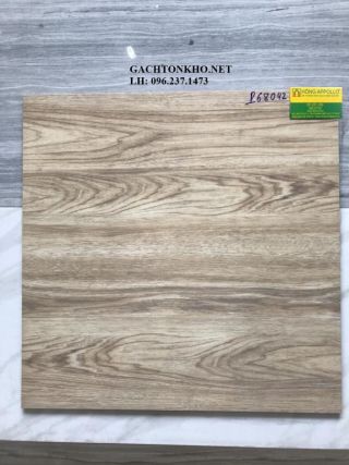 GẠCH LÁT NỀN 60x60 Bóng Kiếng Gỉa Gỗ P68042