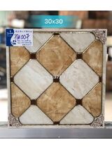 Gạch nhũ vàng sọc ca rô 30x30 TM007