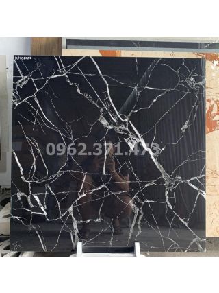 Gạch ốp mặt tiền màu đen vân trắng 80x80 KHC8086