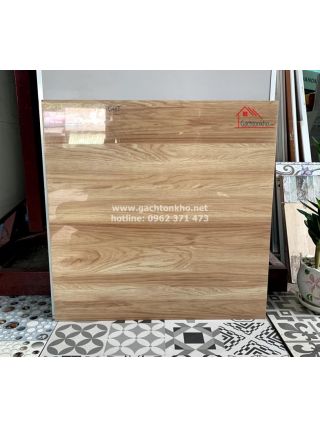 Gạch giả gỗ bóng kiếng toàn phần cao cấp 600x600
