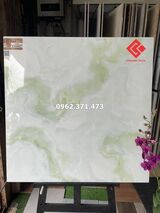Gạch Ý Mỹ 800x800 bóng kiếng màu xanh