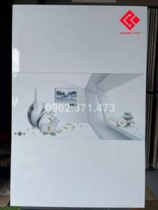 Ốp nhà tắm 30x60 trắng tinh