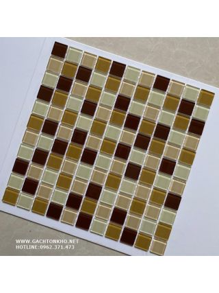 Gạch Mosaic Thủy Tinh Trang Trí Giá Rẻ MS11