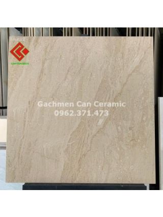 Gạch nhám mờ 60x60 vân đá vàng đậm