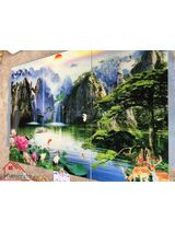 Gạch tranh phong cảnh 3D ốp tường mới