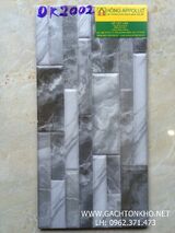 Gạch ốp tường trang trí 20x40 3D cao cấp tồn kho DK2002