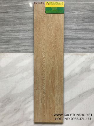 Gạch lát nền giả vân gỗ 15x60 Royal tồn kho cao cấp FM1509