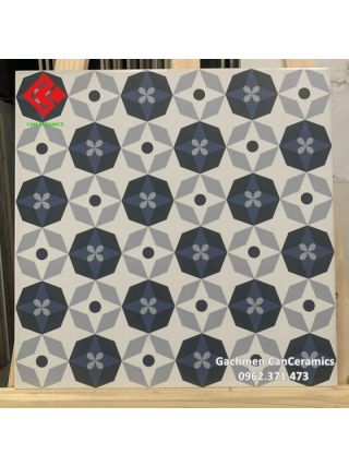 Gạch bông hoa văn 40x40 trang trí