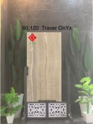 Gạch Ấn độ lát nền 60x120 Traver Onyx