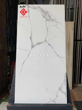 Gạch ốp tường 40x80 vân khói