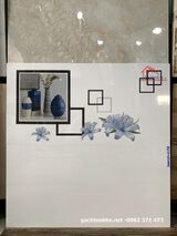 Gạch 40x80 bóng kiếng màu trắng giá rẻ