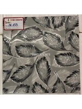 Gạch 30x30 nhũ bạc họa tiết chiếc lá