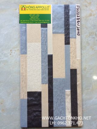 Gạch ốp tường trang trí 20x40 3D cao cấp tồn kho FHS2228