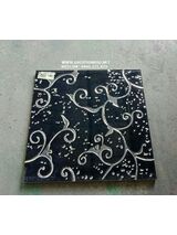 Gạch nhũ bạc trang trí hoa văn 30x30 ms123
