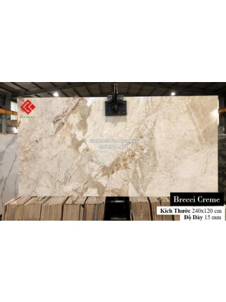 Đá Án độ 120x240 cm Brecci Cream