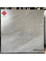 Gạch nhám mờ 80x80 vân đá màu xám ghi
