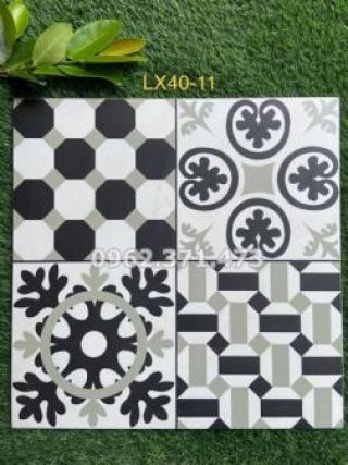 Gạch bông trang trí rẻ 40x40 lx411