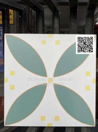 Gạch bông vintage hoa văn 30x30 Porcelain