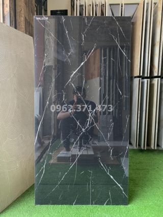 Gạch ốp mặt tiền 60x120 đen trắng Trung Quốc