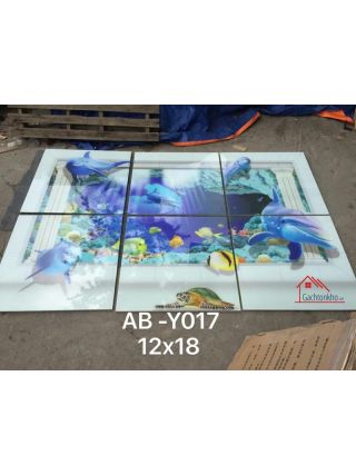 Gạch tranh lát nền phong cảnh 5D Đại Dương