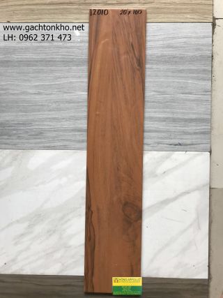 Gạch lát nền vân gỗ 20x100 trung quốc tồn kho giá rẻ 12010