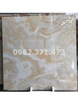 Gạch Trung Quốc lát nền 80x80 vân đá ngọc thạch vàng