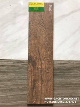 Gạch lát nền giả vân gỗ 15x60 Prime tồn kho giá rẻ 9540TP