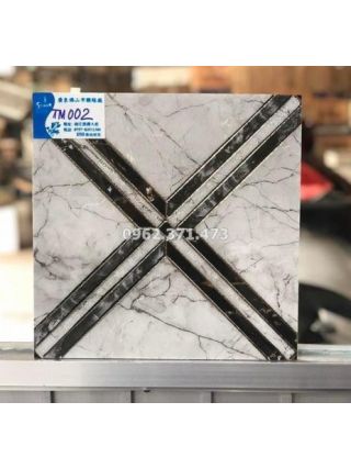 Điểm nhấn nhũ bạc 30x30 sang trọng