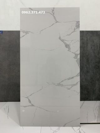 Gạch 60x120 vân mây trắng Ấn độ