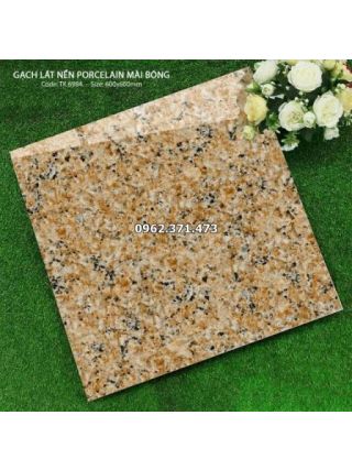 Gạch giả đá 60x60 vân hoa cương bóng kiếng