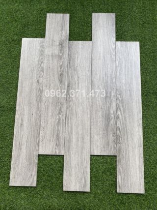 Gạch giả gỗ màu xám ốp lát 15x90 AT013